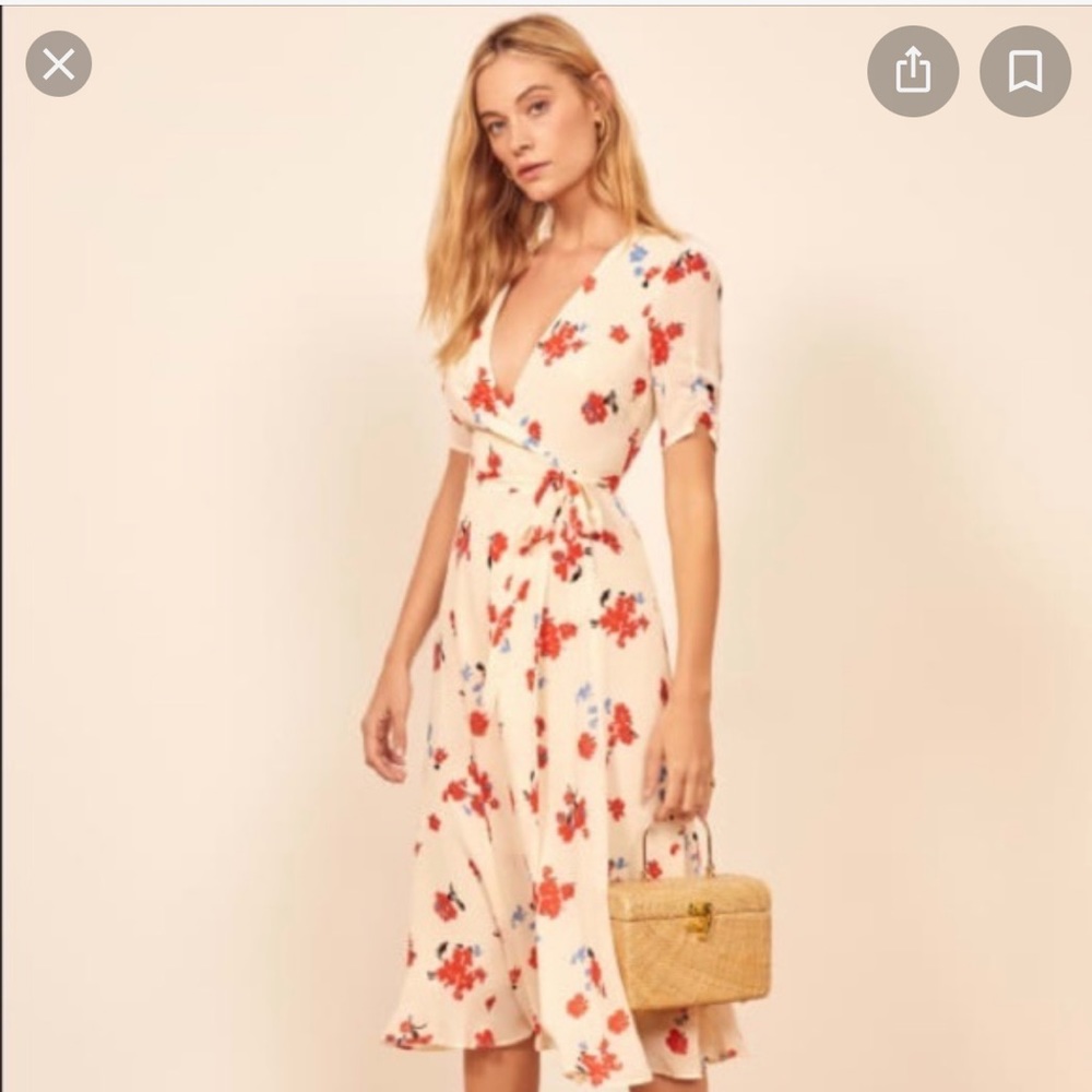 Reformation Napa Dress in Chagall